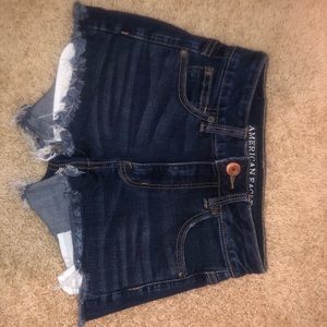 American Eagle high rise shortie, 0, new